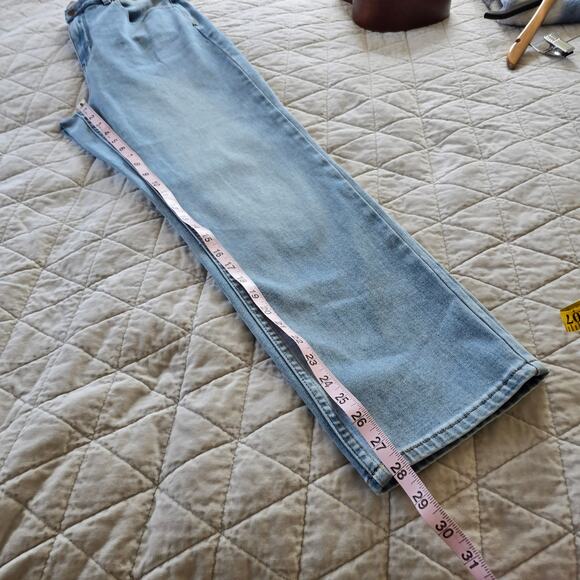 Soft Surroundings Jeans Women's 12 Light Wash Ultimate Denim Straight Leg Casual - Picture 7 of 7